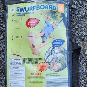 Swurfboard Stand-Up Swing Attachment Outdoor Balance Toy